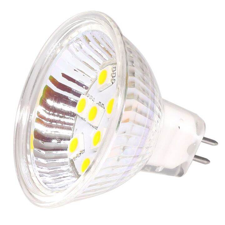 2023-hot-lan84-หลอดไฟ10led-mr16หรี่แสงได้หลอดไฟ-smd-แบบ-bi-pin-โคมไฟ-led-2w-20w-spotlight12v-led-เทียบเท่า24v-10ชิ้น-ล็อต