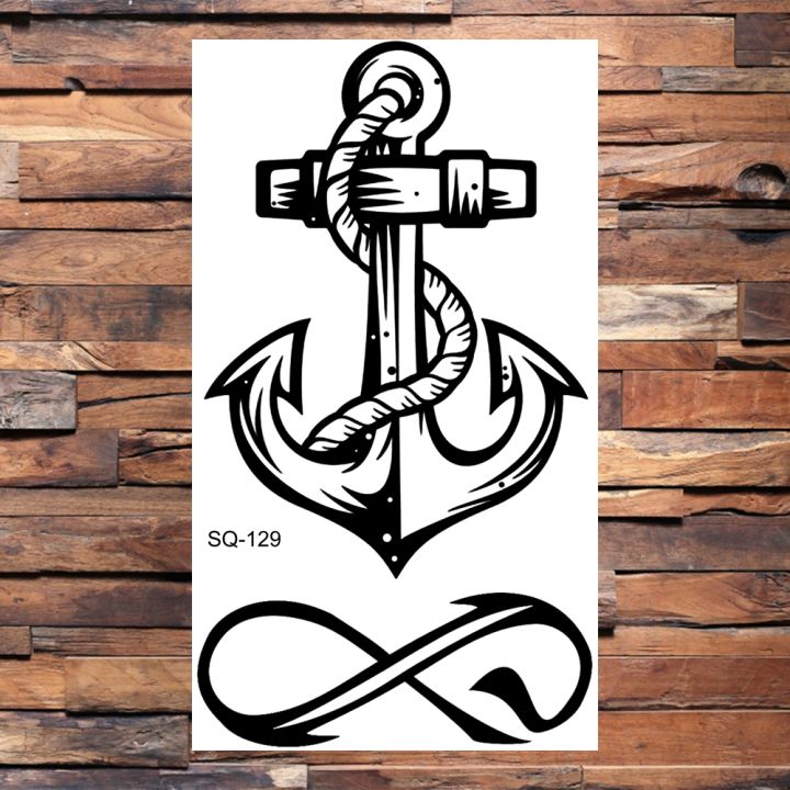 anchor-compass-temporary-tattoos-for-men-adults-realistic-infinity-flower-pirate-fake-tattoo-sticker-back-body-tatoos-hot-sale