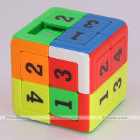 2X2X2 3X3x3แม่เหล็กวิเศษ Yuxin Klotski ลูกบาศก์มาจิ๊กซอร์กล็อจิก3X3 2X2เกมของเล่นเพื่อการศึกษาสีระดับมืออาชีพ