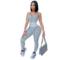 New Popular Sporty Jumpsuit And Romper Sleeveless Summer Skinny Overalls Ladies Sexy Body Mujer