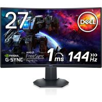 Dell S2721HGF 27 Curved Gaming Monitor 144 Hz 1 ms จอคอมพิวเตอร์เกมมิ่ง เดล 27 นิ้ว ออกใบกำกับภาษีได้