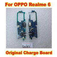 USB Asal Mengecas Lembaga Pelabuhan สำหรับ Realme OPPO 6 Micropengecas Plug Penyambung Flex Kabel Penggantian Caj Plate