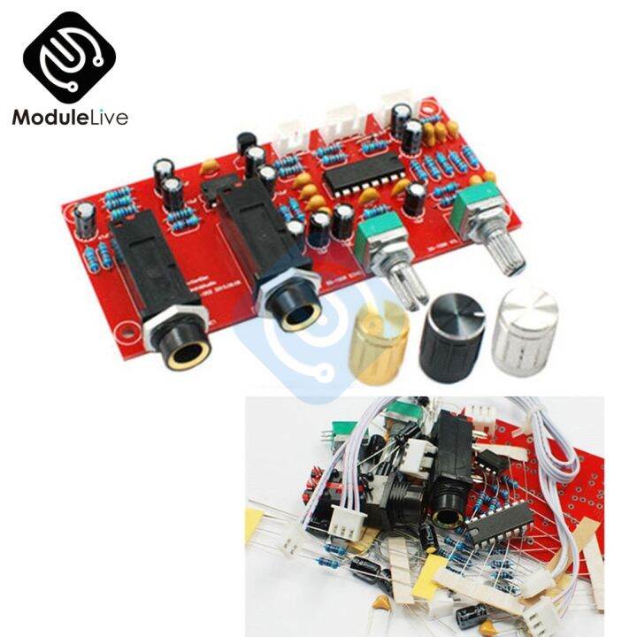 DIY PT2399 Digital Microphone Amplifier Board Karaoke Plate Reverb