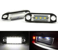 2PcsSet LED License Plate Light Car Number Lamp Bright White For Volvo S80 XC90 S40 V60 XC60 S60 C70 V50 XC70 V70