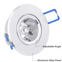 3W RGB LED Recessed Downlight Retrofit Fixture AC85-265V Ceiling Light Remote Dimmable Spot Light 16 Colors Home Indoor Lighting