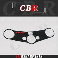 Motorcycle Steering Wheel Upper Board Sticker Carbon Fiber Samsung Decal Suitable For Honda CBR600RR Cbr600rr 07-11