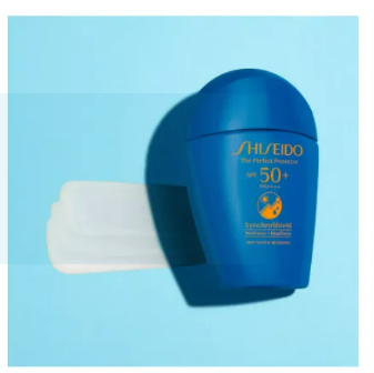 ครีมกันแดดชิเชโด้-shiseido-the-perfect-protector-spf50-pa-เนื้อสัมผัสแบบโลชั่นน้ำนม-ยิ่งเจอน้ำ-ยิ่งปกป้องขั้นสุด