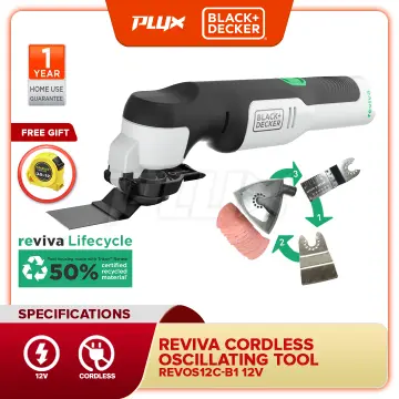 Black & Decker Reviva Oscillating Multitool 12V