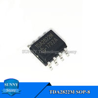 10Pcs TDA2822M SOP-8 TDA2822 SOP8 Dual Audio เครื่องขยายเสียง