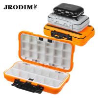 Waterproof Fishing Tackle Storage Box Double Sided Bait Lure Box Fish Hook Home Tool Storage Boxes Travel Portable Medicine Case 1