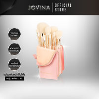 ? Jovina : Professional Brush Set : แปรงแต่งหน้า ? ด้าม ?? หัว ปัดแก้ม เกลี่ยรองพื้น อายแชโดว์ เขียนคิ้ว ขนแปรงนุ่ม