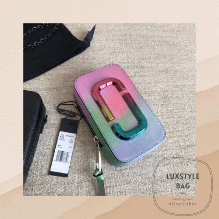 Authentic Original Marc Jacobs The HotShot Crossbody Bag Rainbow