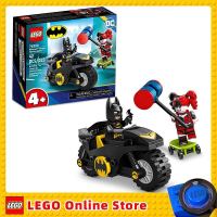 LEGO-Ensemble de jouets de construction DC Super Recognition pour enfants, Batman, VerlaunHarley Quinn, moto de skateboard, 42 pièces, 76220