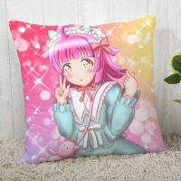 (All in stock, double-sided printing)    Tennouji Rina pillowcase Customized pillowcase, pillowcase, modern living room home decoration pillowcase   (Free personalized design, please contact the seller if needed)