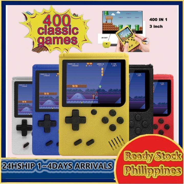 【Hot sales】 3 Inch 400in1 GameBoy Console Advance Built-In Emulator ...