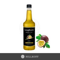 HILLKOFF : น้ำเชื่อมแต่งกลิ่น LongBeach Syrup ลองบีช ไซรัป กลิ่น Passion Fruit ขนาด 740 ml.