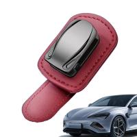 Car Visor Eyeglass Clip | Sunglass Clip For Car Organization | Metal Eyewear Clip And Sunglass Holder Teardrop Shape Eyeglass Ha Eyewear case