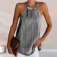 【HOT】▥❏ Fashion S to Spaghetti Straps Back Ladies Halter Cami Top Camisole Streetwear