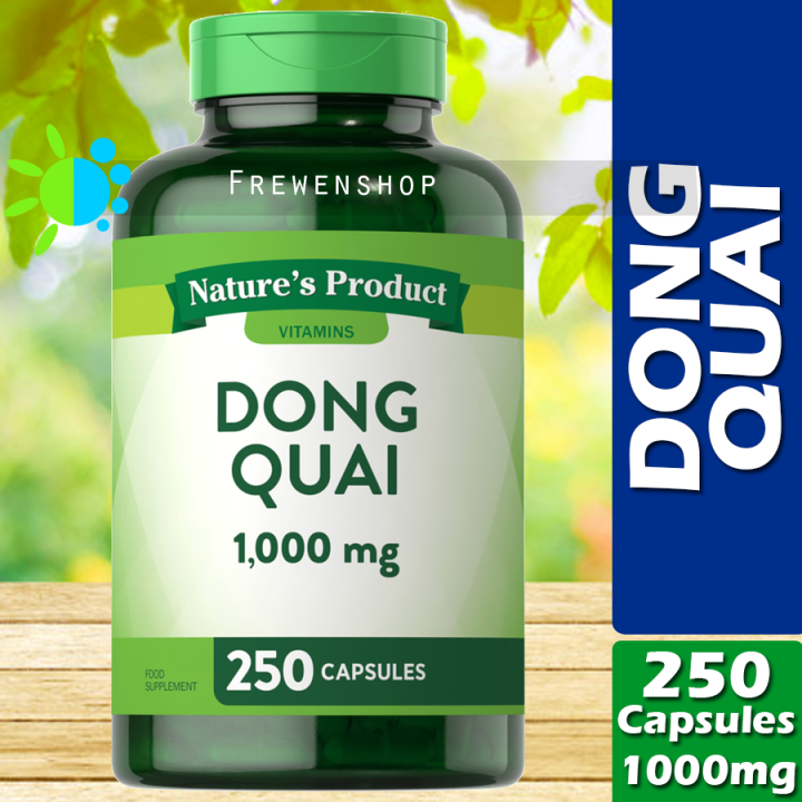 DONG QUAI Extract 1000mg x 250 Capsules Angelica Sinensis Root Extract