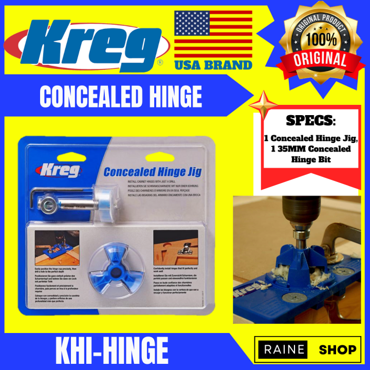 Original Kreg Concealed Hinge Jig KHIHINGE Lazada PH