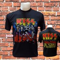 เสื้อวง KISS วงร็อค ไม่มีตะเข็บข้าง คอฟิต ป้ายUS เสื้อร็อค เสื้อวินเทจ เสื้อทัวร์ วงดนตรีร็อคต่างประเทศ