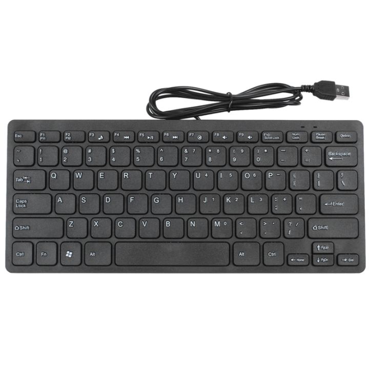 wire-keyboard-ultra-thin-quiet-small-size-78-keys-mini-multimedia-usb-keyboard-for-laptop-pc