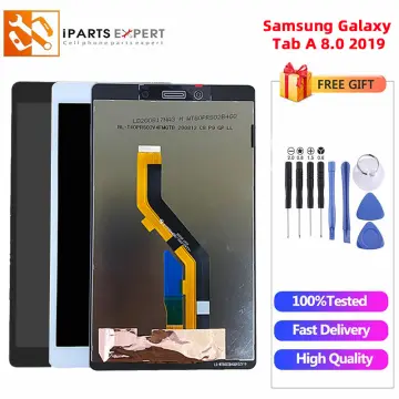 LCD Screen Replacement for Samsung Galaxy Tab A 8.0 2019 SM-T290 T290 LCD  Screen Touch Digitizer Display Assembly with Frame Replacement