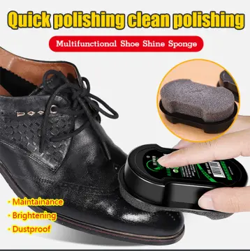 Disposable Shoe Cleaning Sponge Round Hotel Shoe Shine - China