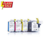 จัดส่งฟรี!! Fast Ink ใช้สำหรับรุ่น LC-539XL /LC-535XL ชุด 4 สี DCP-J100/ DCP-J105/ MFC-J200 #หมึกปริ้นเตอร์  #หมึกเครื่องปริ้น hp #หมึกปริ้น   #หมึกสี #ตลับหมึก