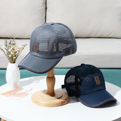New Summer Baseball Cap Unisex Breathable Quick Dry Mesh Sun Hat Adjustable Cotton Snapback Running Hat Outdoor Sports Cap Towels