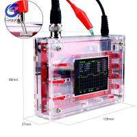 โพรบจระเข้จอแสดงผลแบบ Lcd Tft ออสซิลโลสโคปแบบดิจิตอลประกอบครบชุดขนาด2.4นิ้วคลิปทดสอบตะกั่วฝาครอบตลับอะคริลิกใส