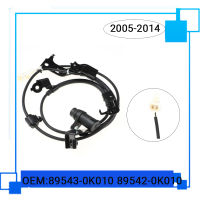 89543-0K010สำหรับโตโยต้ารุ่นอินโนวา89542-0K010รถไฮลักซ์วีโก้สำหรับโตโยต้ารุ่นอินโนวาไฮลักซ์วีโก้ด้านหน้าซ้ายและขวาล้อ ABS ขวาเซนเซอร์ความเร็ว2005-2014 2.7L เซนเซอร์ความเร็วล้อ ABS ซ้ายและขวา