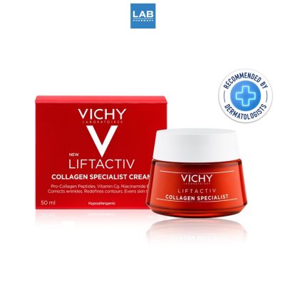 VICHY Liftactiv Specialist Cream - Day 50 ml. วิชี่ ลิฟแอ็คทีฟ สเปเชียลลิสต์ ครีม - เดย์ 50 มล.