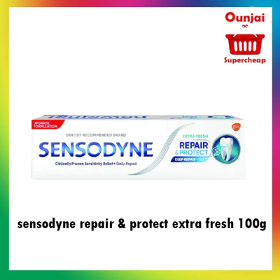 sensodyne  extra fresh repair &amp; protect 100g