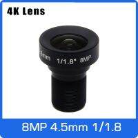 4K Lens 8Megapixel Fixed M12 Lens 4.5mm 105 Degree 1/1.8 inch For OS08A10/IMX226 IMX178 4K IP CCTV Camera Free Shipping