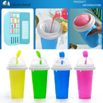 500ML Slushy Cup Maker Bottle Smoothies Slush Ice Cream Shake