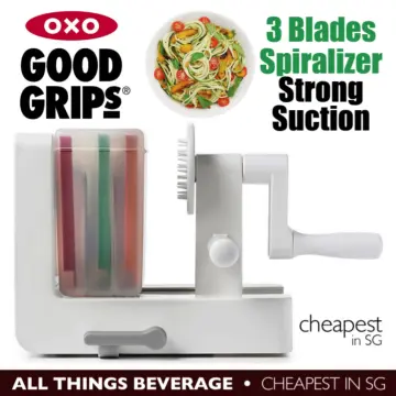 Oxo Good Grips 3-Blade Tabletop Spiralizer with Strong Hold Suction 