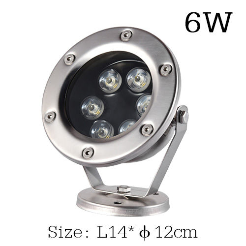 Led Underwater 3W 9W 18W 18W 24W Light Pond Submersible IP68 Night Lamp DC 12V 24V Outdoor Garden Swimming Pool Party Landscape