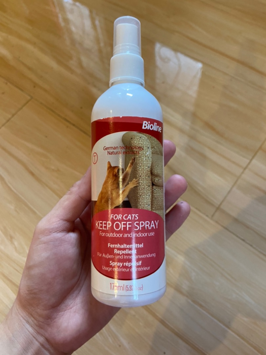 Bioline KEEP OFF SPRAY (For Cats) 175mL Lazada PH