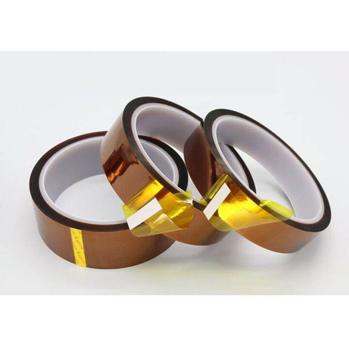 1pc-width-5-6-8-10mm-length-30m-heat-resistant-high-temperature-polyimide-adhesive-tape-insulation-adhesives-tape