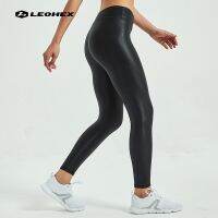 Available LEOHEX Glossy Light Yoga Pants Mid-High Waist Hip-Lifting Nude Fitness Pants [Lose Clearance Non-Refundable]