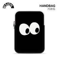 High-end Original VISION cute expression computer liner bag 14-inch girl IPAD is suitable for Lenovo air Apple mac notebook Huawei 15.6-inch protective cover HP millet tablet ins storage bag