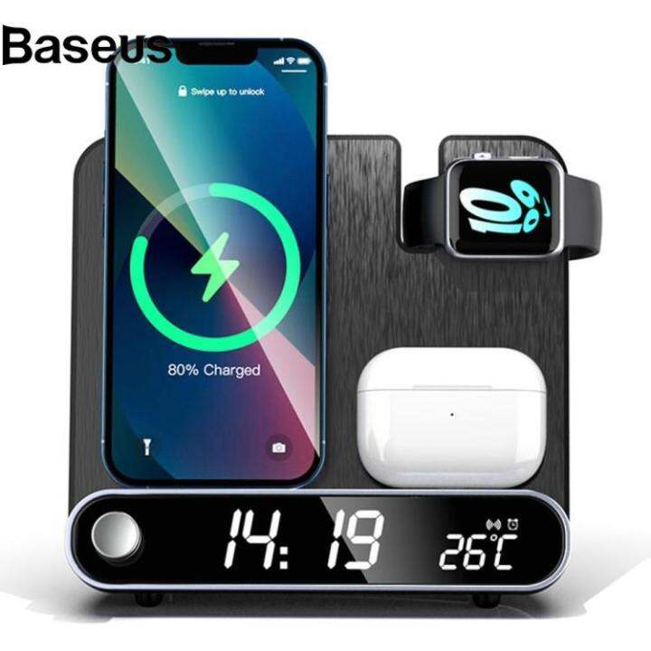 Baseus 15W Wireless Charger 3 in 1 Multifunction Charging Station
