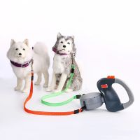 Dual Pet Dog Leash Retractable Walking Leash 3 M Length Double Dog Leashes Traction Rope Pet Products Suit For 22.5KG