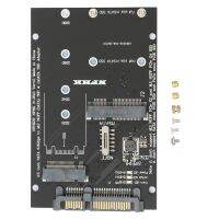 สำหรับ M.2 NGFF หรืออะแดปเตอร์ MSATA ถึง Sata 2-In-1 NGFF หรือ MSATA Converter เครื่องอ่านการ์ดฮาร์ดไดรฟ์2.5นิ้วรองรับ S