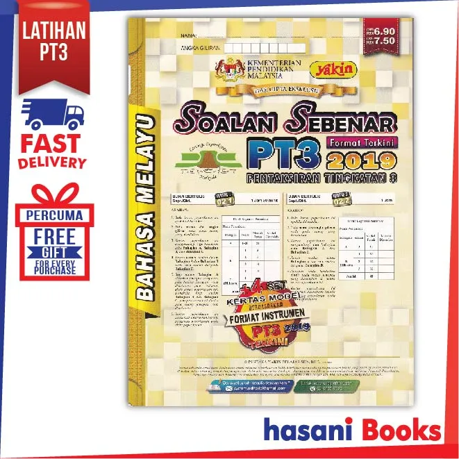 HASANI YAKIN SOALAN SEBENAR PT3 2019 BAHASA MELAYU PENTAKSIRAN