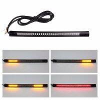 【CW】Flexible 48 LED Motorcycle Light Bar Strip Flexible Motorcycle Brake Lights Turn Signal Led Moto Light Tail Stop Strip Light