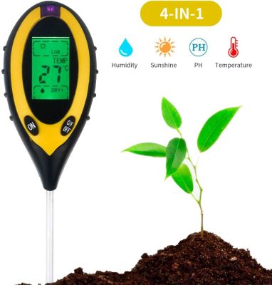 【Discount】 3 In 1ดิน PH Meter แสงแดด PH Tester สวนดอกไม้ดินเซ็นเซอร์ความชื้นเมตรพืชความเป็นกรดความชื้น PH วิเคราะห์