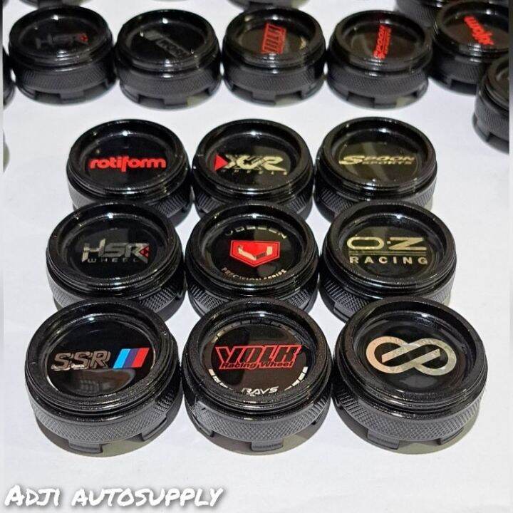 CENTER CAPS DOP VELG VOLK RAYS. ENKEI. OZ. SSR. XXR. WORK 5.5CM