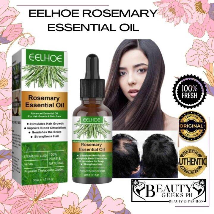 Eelhoe Rosemary Hair Growth Essential Oil Anti Hair Loss Fast Regrowth ...